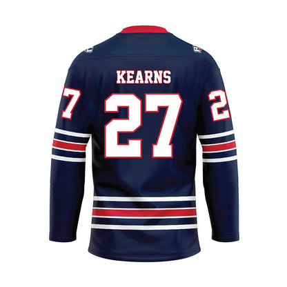 Robert Morris - NCAA Women's Ice Hockey : Mya Kearns - Navy Hockey Jersey-1