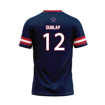 Robert Morris - NCAA Softball : Sequoia Dunlap - Navy Baseball Jersey-1