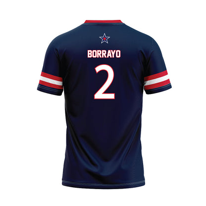 Robert Morris - NCAA Softball : Samantha Borrayo - Navy Baseball Jersey-1