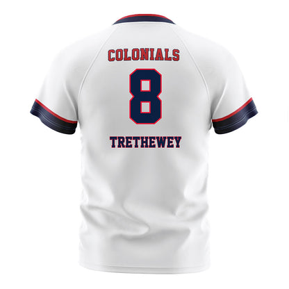 Robert Morris - NCAA Women's Soccer : Ava Trethewey - White Soccer Jersey-1
