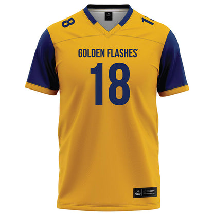 Kent State - NCAA Football : Hunter Hopperton - Football Jersey-0