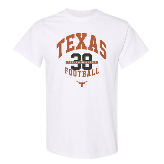 Texas - NCAA Football : Graham Gillespie - Classic Fashion Shersey T-Shirt-0