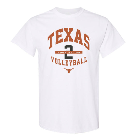 Texas - NCAA Women's Volleyball : Emma Halter - Classic Fashion Shersey T-Shirt-0