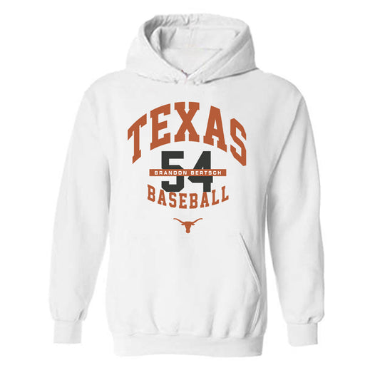 Texas - NCAA Baseball : Brandon Bertsch - Classic Fashion Shersey Hooded Sweatshirt-0