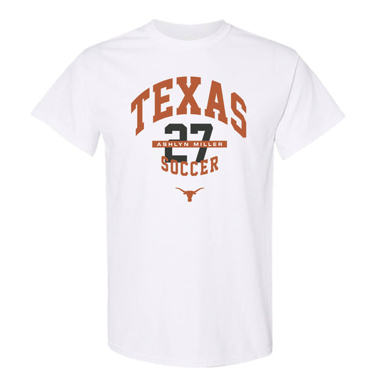 Texas - NCAA Women's Soccer : Ashlyn Miller - Classic Fashion Shersey T-Shirt-0