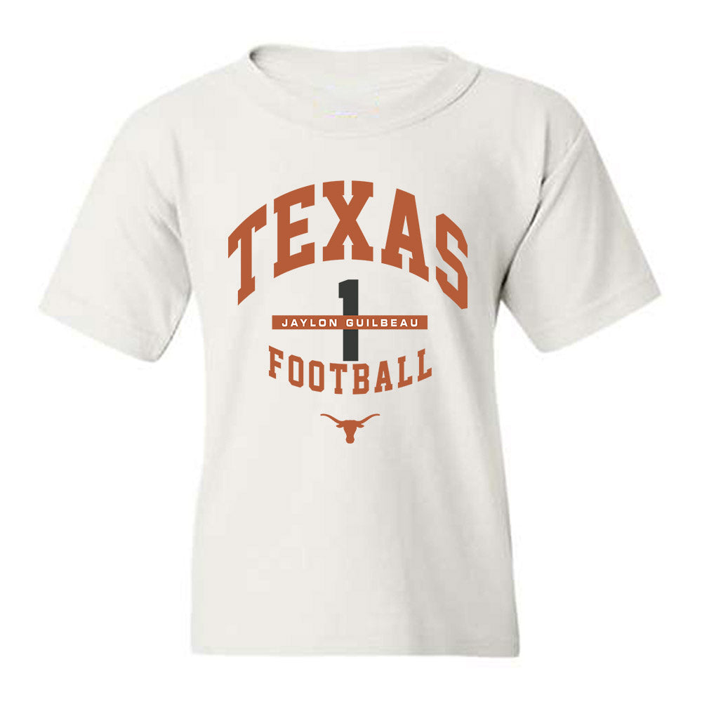 Texas - NCAA Football : Jaylon Guilbeau - Classic Fashion Shersey Youth T-Shirt-0