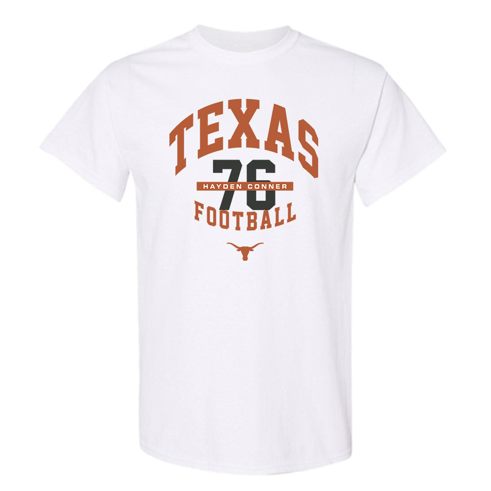 Texas - NCAA Football : Hayden Conner - Classic Fashion Shersey T-Shirt-0