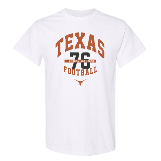 Texas - NCAA Football : Hayden Conner - Classic Fashion Shersey T-Shirt-0