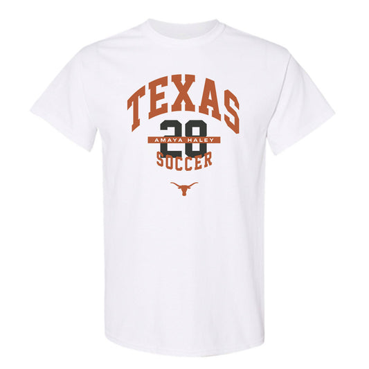 Texas - NCAA Women's Soccer : Amaya Haley - Classic Fashion Shersey T-Shirt-0