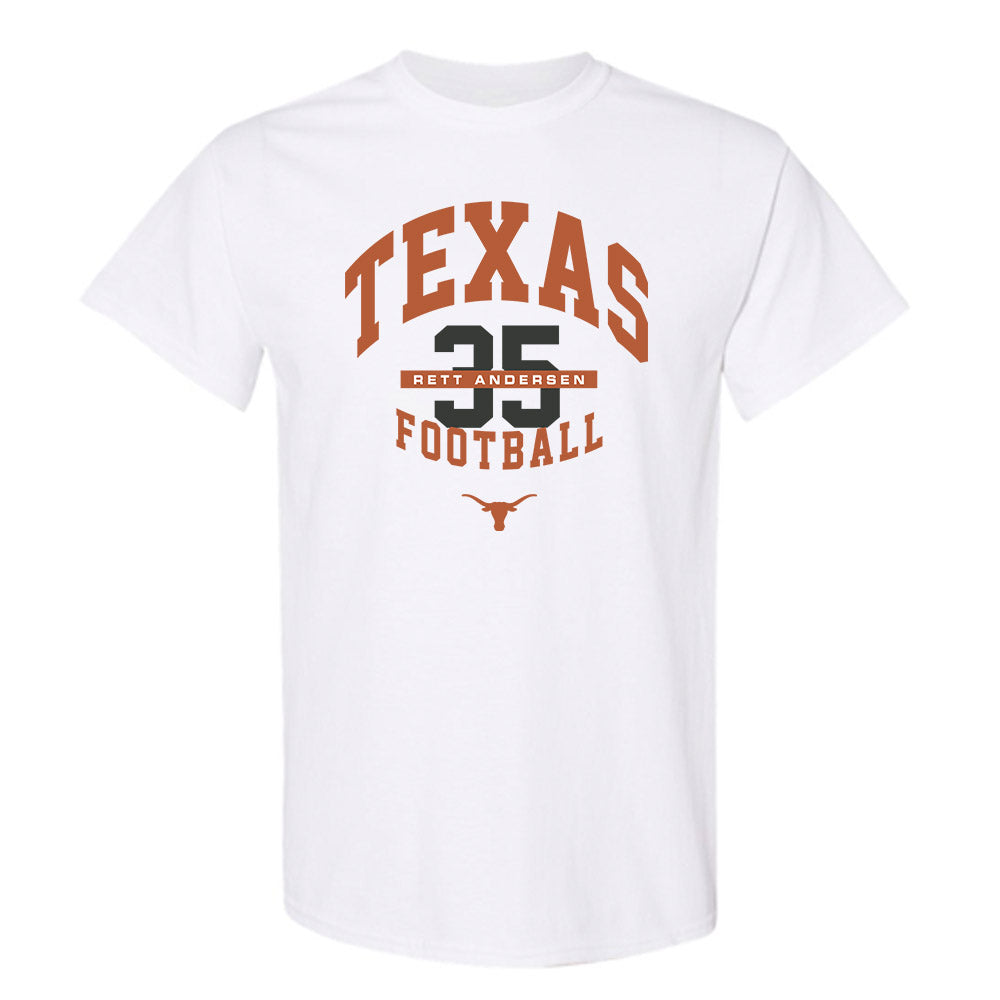 Texas - NCAA Football : Rett Andersen - Classic Fashion Shersey T-Shirt-0