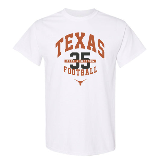 Texas - NCAA Football : Rett Andersen - Classic Fashion Shersey T-Shirt-0