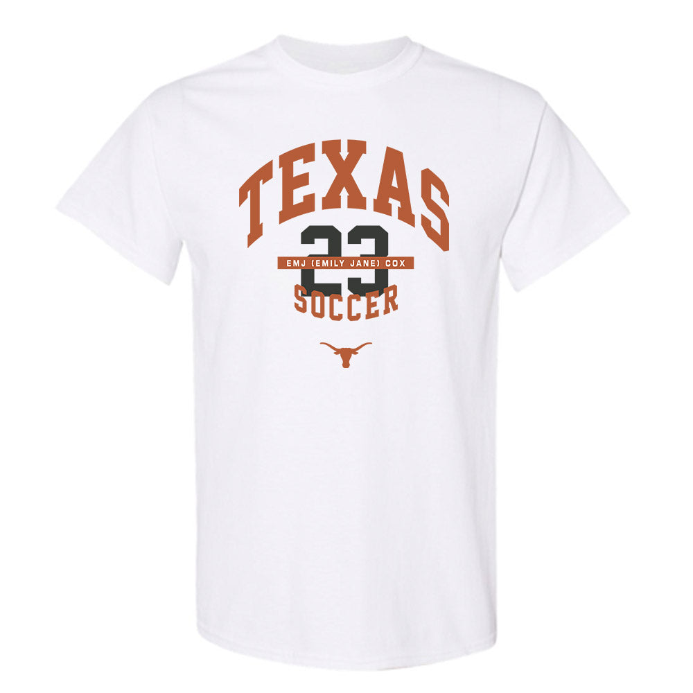 Texas - NCAA Women's Soccer : EmJ (Emily Jane) Cox - Classic Fashion Shersey T-Shirt-0