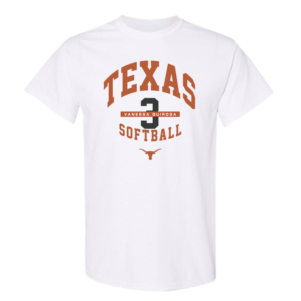 Texas - NCAA Softball : Vanessa Quiroga - Classic Fashion Shersey T-Shirt-0