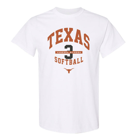 Texas - NCAA Softball : Vanessa Quiroga - Classic Fashion Shersey T-Shirt-0