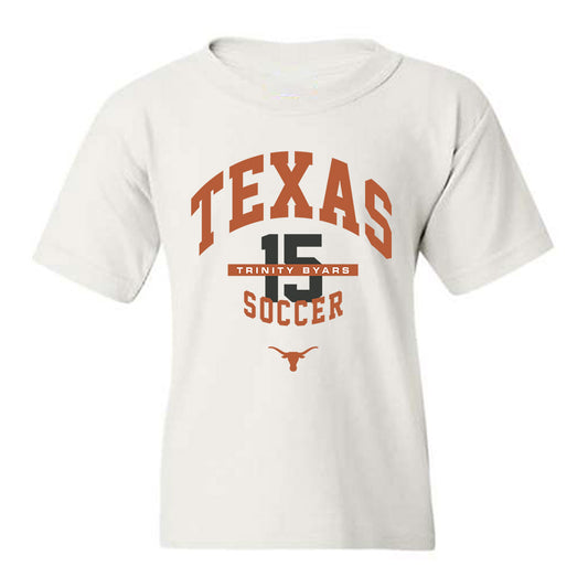 Texas - NCAA Women's Soccer : Trinity Byars - Classic Fashion Shersey Youth T-Shirt-0