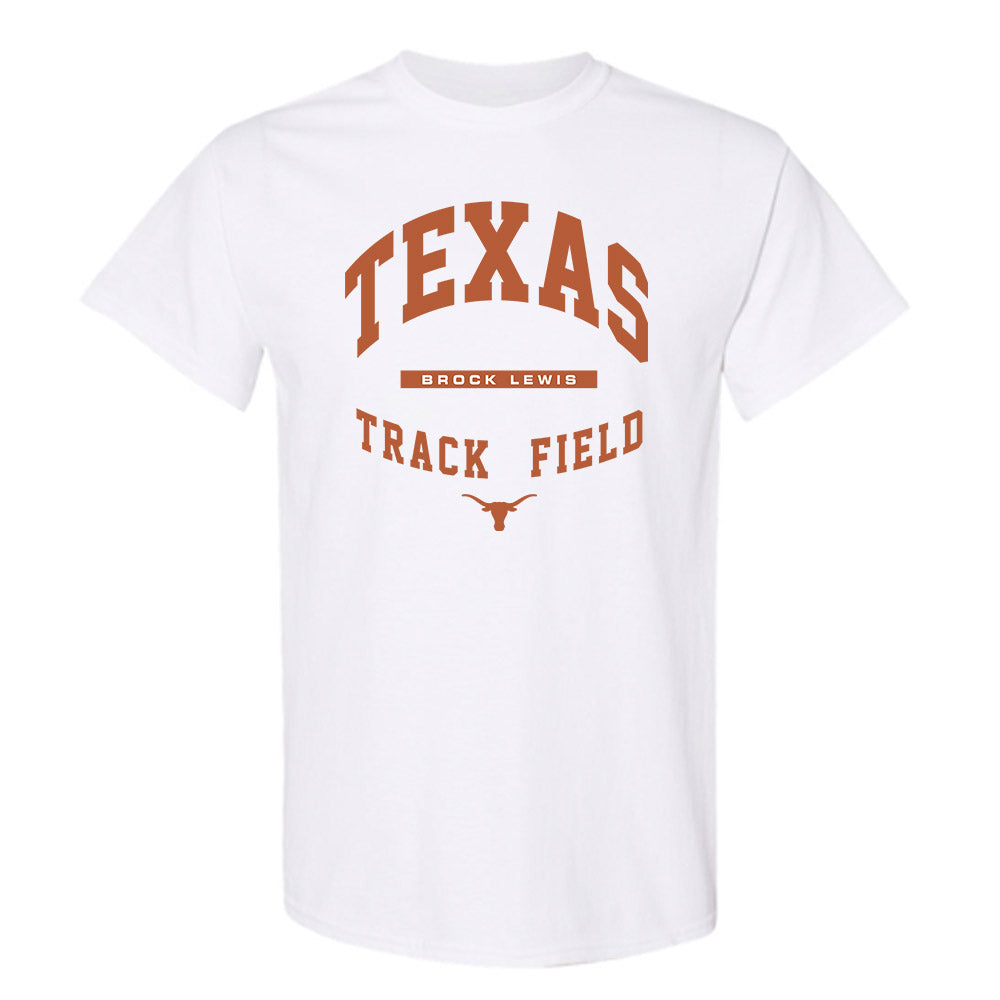 Texas - NCAA Men's Track & Field : Brock Lewis - Classic Fashion Shersey T-Shirt-0