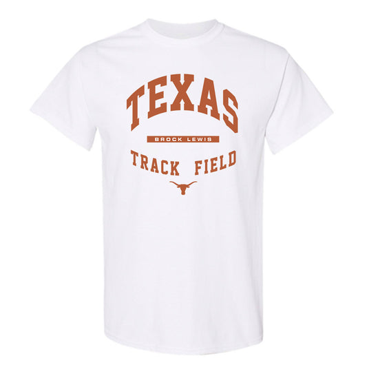 Texas - NCAA Men's Track & Field : Brock Lewis - Classic Fashion Shersey T-Shirt-0