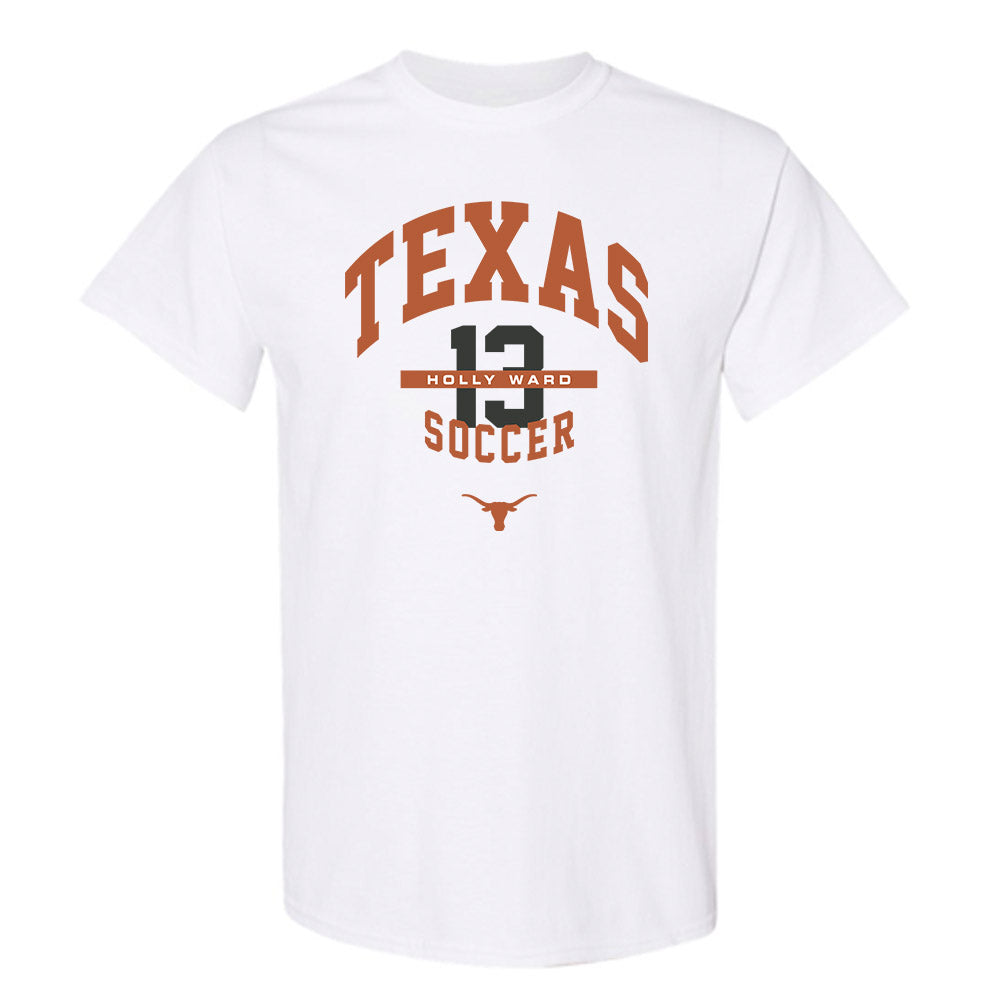 Texas - NCAA Women's Soccer : Holly Ward - Classic Fashion Shersey T-Shirt-0