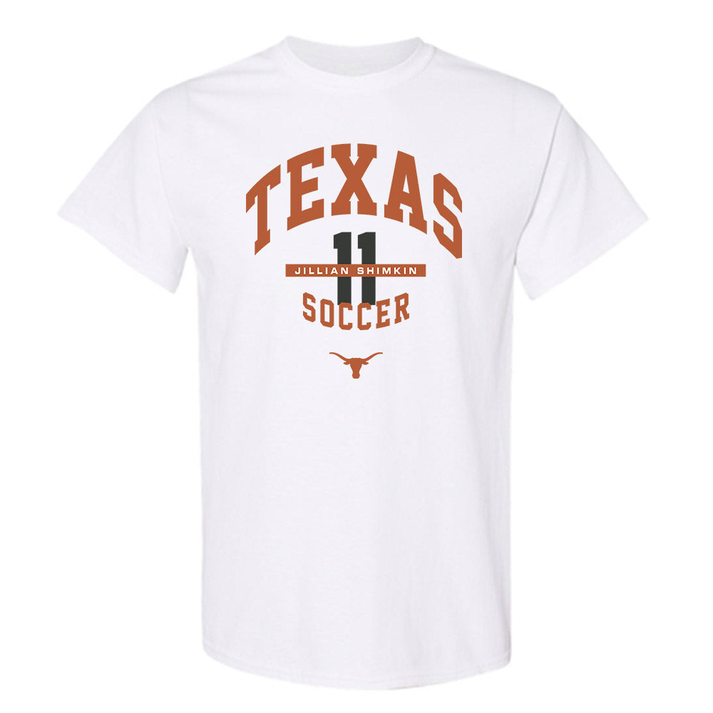 Texas - NCAA Women's Soccer : Jillian Shimkin - Classic Fashion Shersey T-Shirt-0