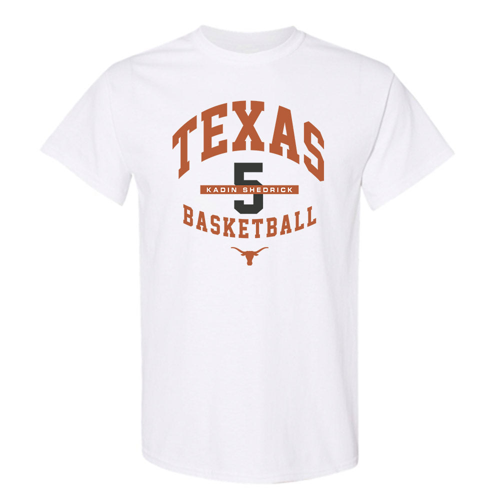 Texas - NCAA Men's Basketball : Kadin Shedrick - Classic Fashion Shersey T-Shirt-0