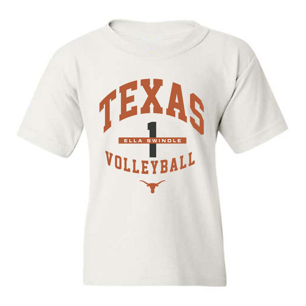 Texas - NCAA Women's Volleyball : Ella Swindle - Classic Fashion Shersey Youth T-Shirt