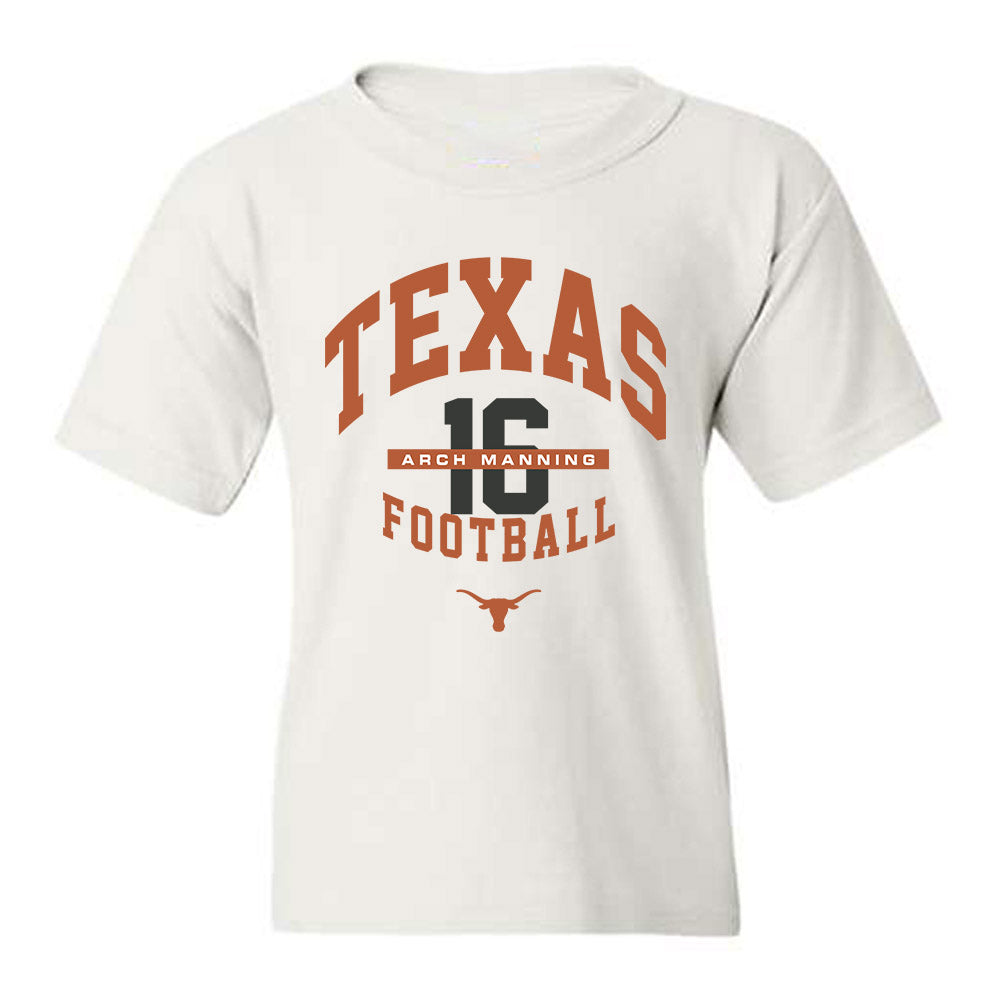 Texas - NCAA Football : Arch Manning - Classic Fashion Shersey Youth T-Shirt-0