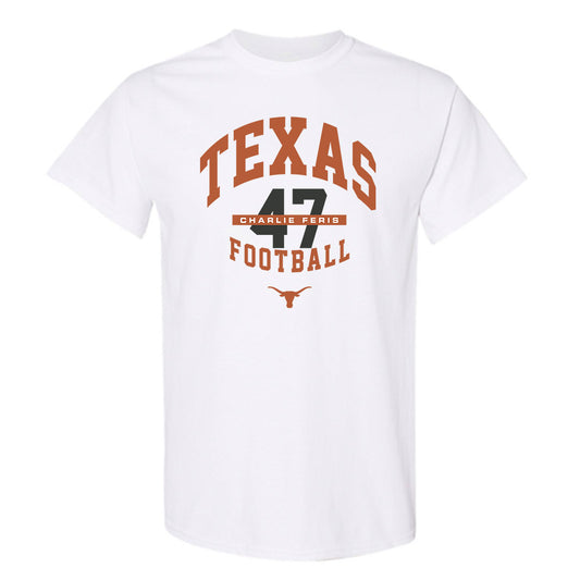 Texas - NCAA Football : Charlie Feris - Classic Fashion Shersey T-Shirt-0