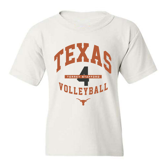 Texas - NCAA Women's Volleyball : Torrey Stafford - Classic Fashion Shersey Youth T-Shirt-0