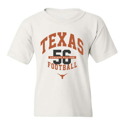 Texas - NCAA Football : Cameron Williams - Classic Fashion Shersey Youth T-Shirt-0