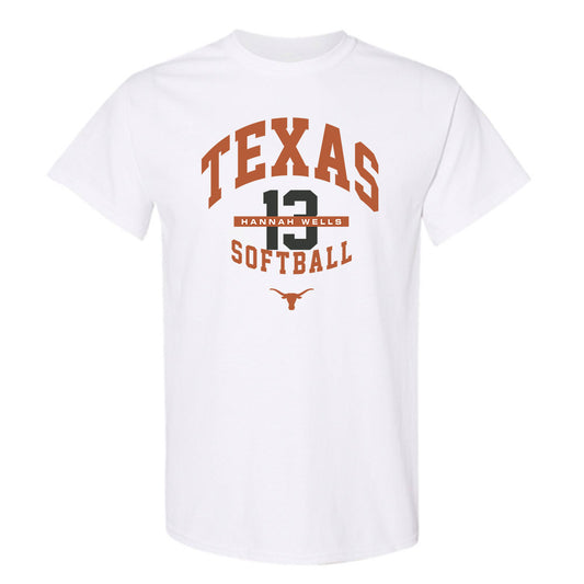 Texas - NCAA Softball : Hannah Wells - Classic Fashion Shersey T-Shirt-0