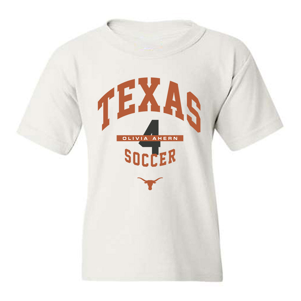 Texas - NCAA Women's Soccer : Olivia Ahern - Classic Fashion Shersey Youth T-Shirt-0