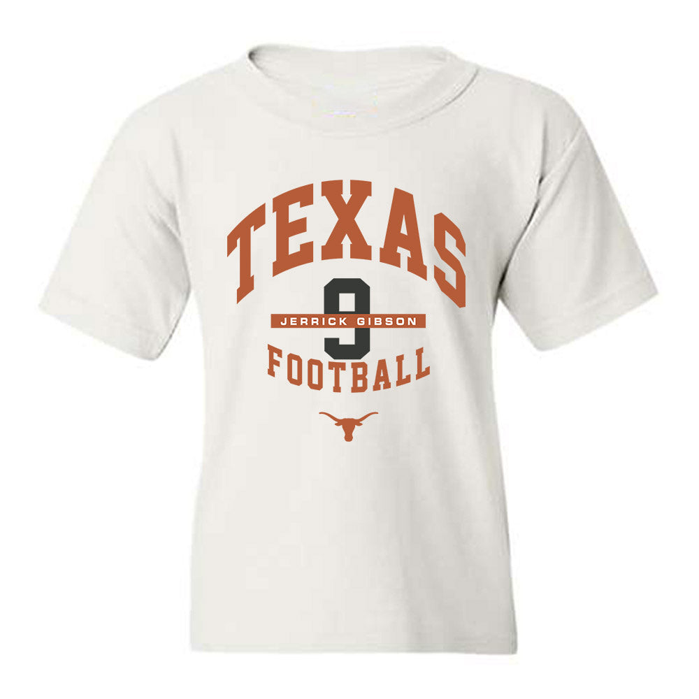 Texas - NCAA Football : Jerrick Gibson - Classic Fashion Shersey Youth T-Shirt-0