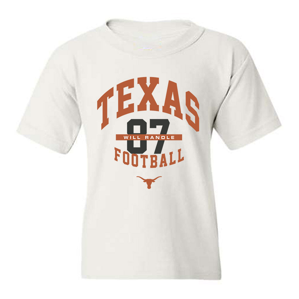 Texas - NCAA Football : Will Randle - Classic Fashion Shersey Youth T-Shirt-0