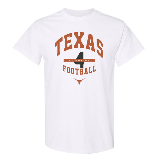 Texas - NCAA Football : CJ Baxter - Classic Fashion Shersey T-Shirt-0