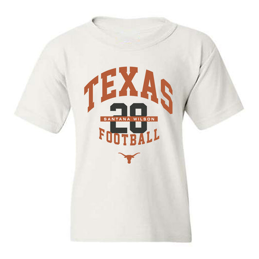 Texas - NCAA Football : Santana Wilson - Classic Fashion Shersey Youth T-Shirt-0