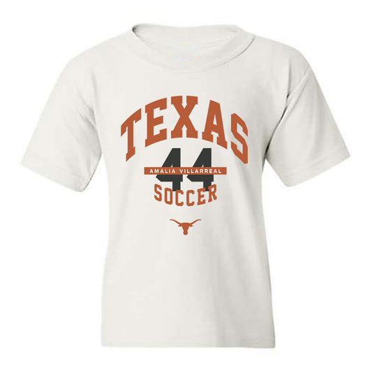 Texas - NCAA Women's Soccer : Amalia Villarreal - Classic Fashion Shersey Youth T-Shirt-0