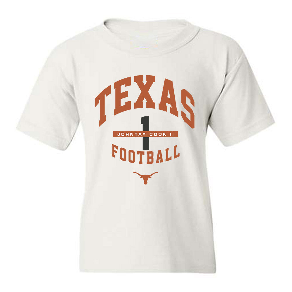 Texas - NCAA Football : Johntay Cook II - Classic Fashion Shersey Youth T-Shirt-0