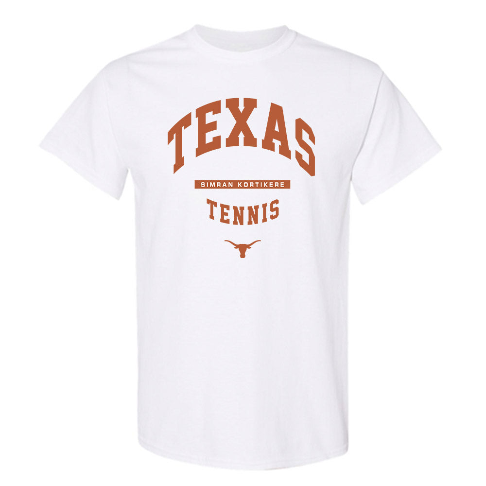 Texas - NCAA Women's Tennis : Simran Kortikere - Classic Fashion Shersey T-Shirt-0