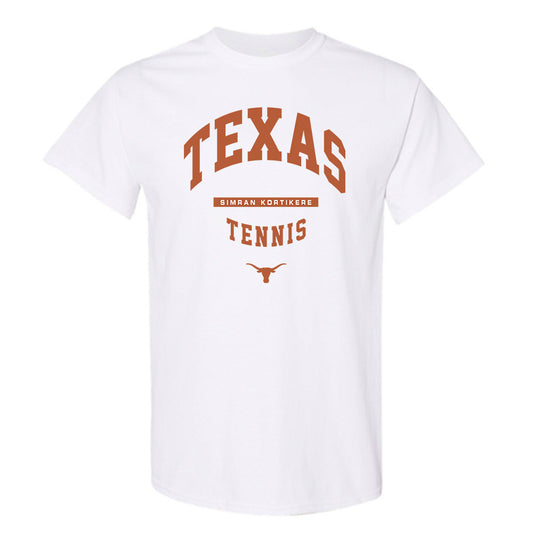 Texas - NCAA Women's Tennis : Simran Kortikere - Classic Fashion Shersey T-Shirt-0