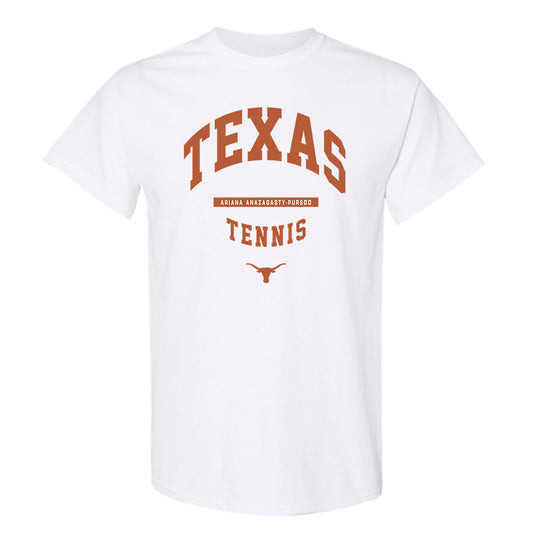 Texas - NCAA Women's Tennis : Ariana Anazagasty-Pursoo - Classic Fashion Shersey T-Shirt-0