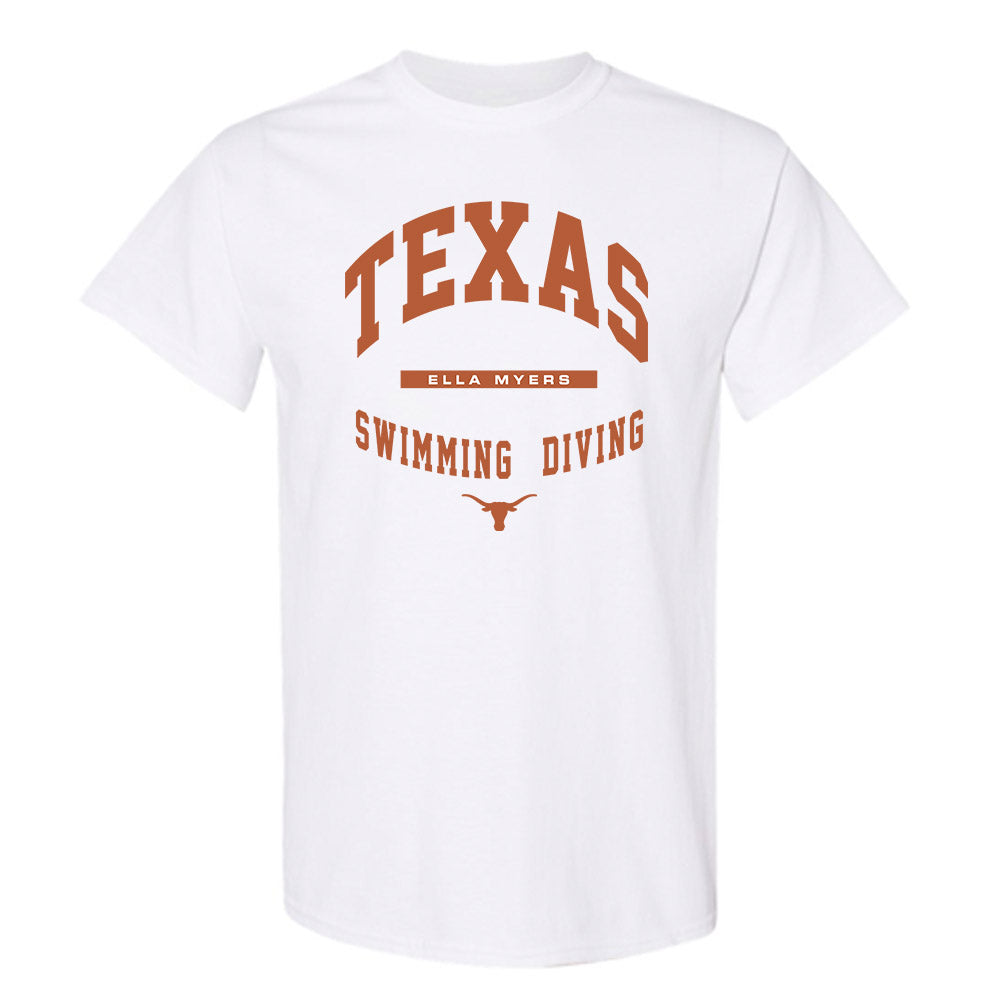 Texas - NCAA Women's Swimming & Diving : Ella Myers - Classic Fashion Shersey T-Shirt-0