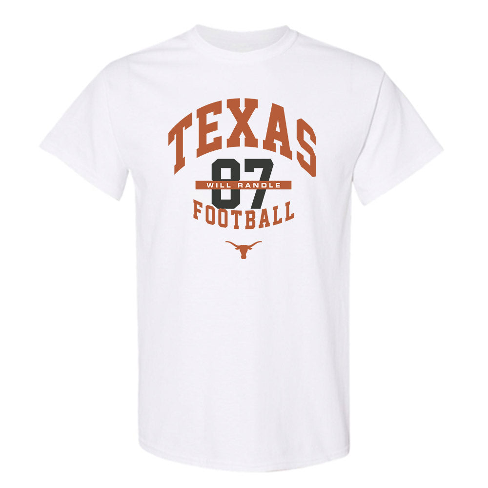 Texas - NCAA Football : Will Randle - Classic Fashion Shersey T-Shirt-0