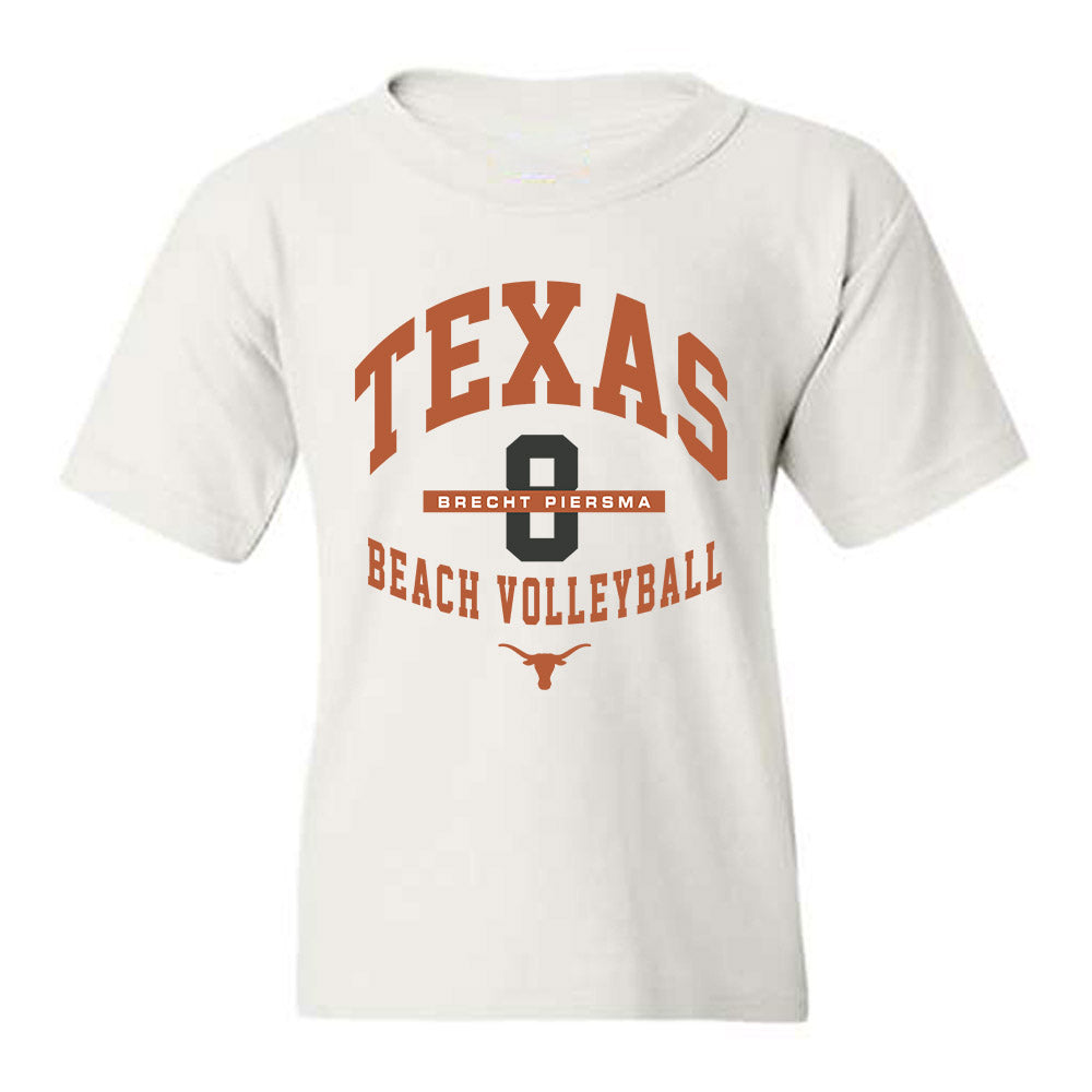 Texas - NCAA Beach Volleyball : Brecht Piersma - Classic Fashion Shersey Youth T-Shirt-0