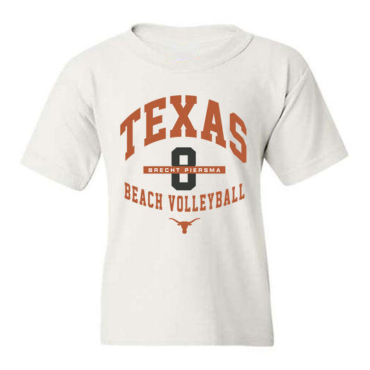 Texas - NCAA Beach Volleyball : Brecht Piersma - Classic Fashion Shersey Youth T-Shirt-0