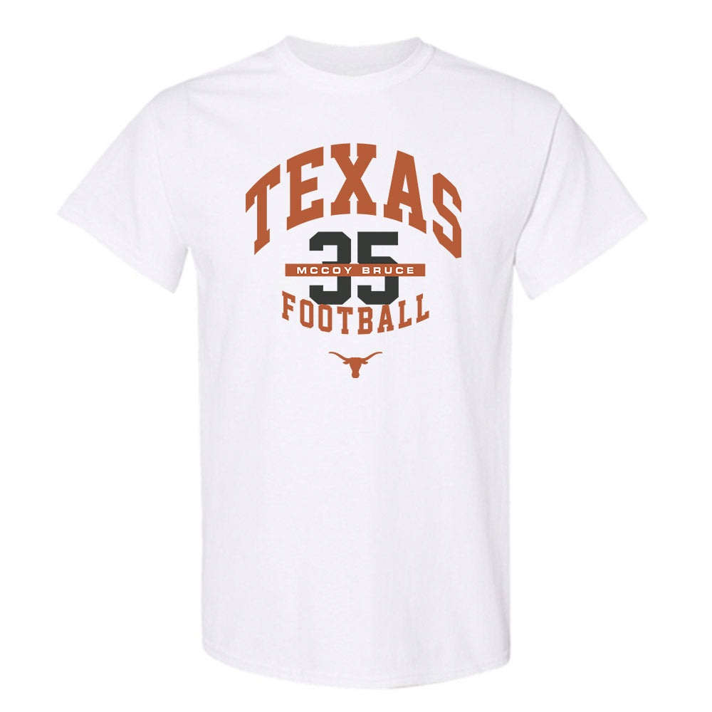 Texas - NCAA Football : McCoy Bruce - Classic Fashion Shersey T-Shirt-0