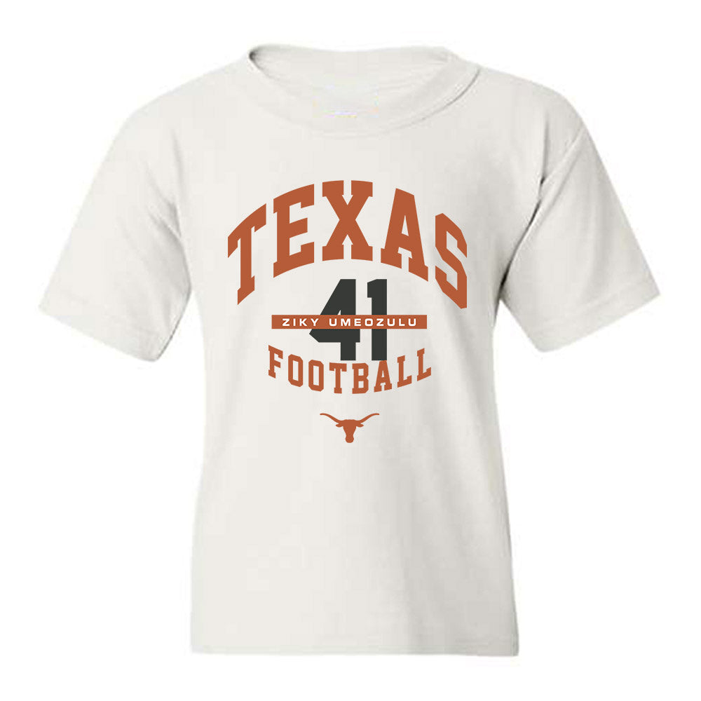 Texas - NCAA Football : Ziky Umeozulu - Classic Fashion Shersey Youth T-Shirt-0