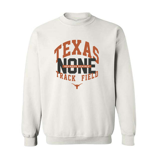 Texas - NCAA Men's Track & Field : Brandon Schirck - Classic Fashion Shersey Crewneck Sweatshirt-0
