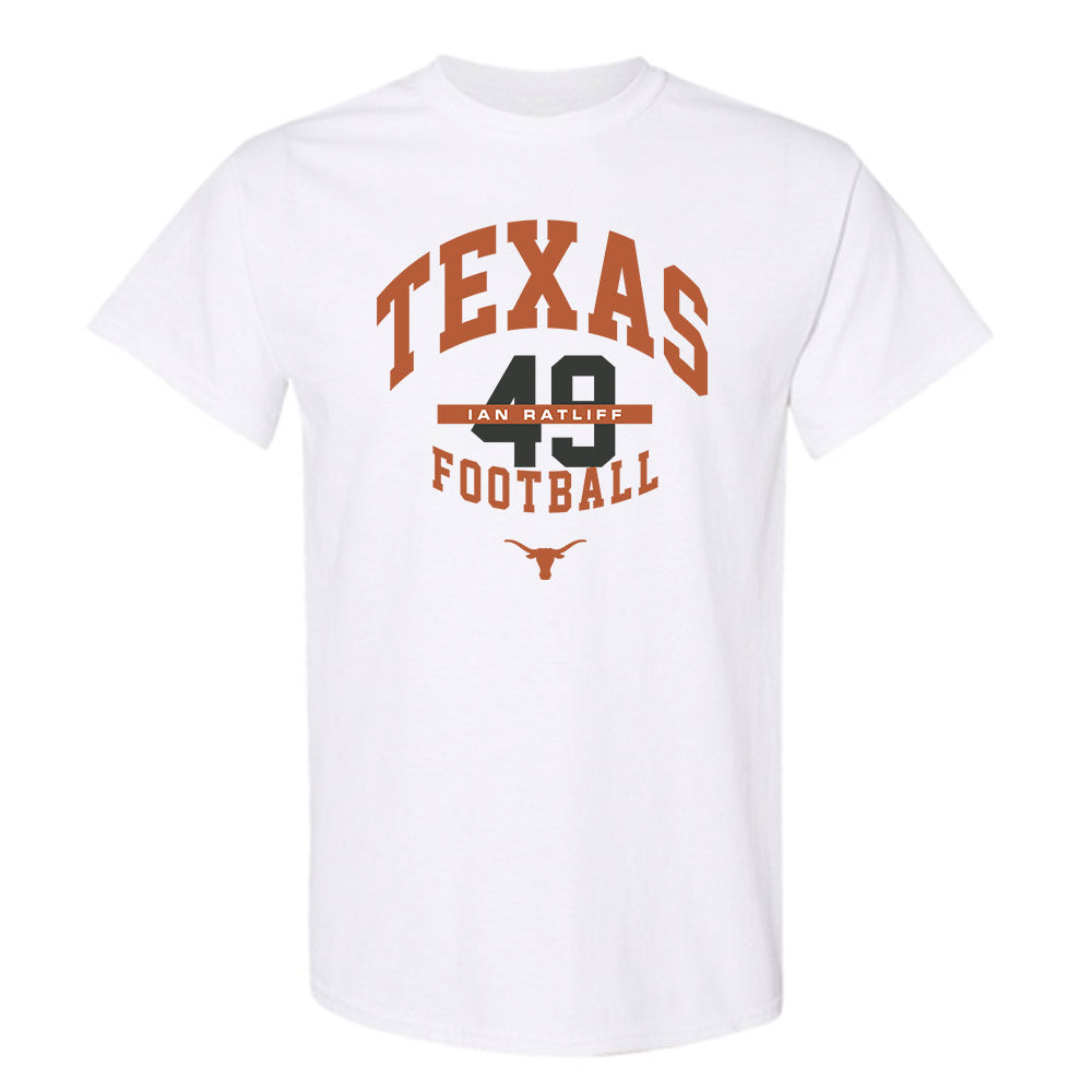 Texas - NCAA Football : Ian Ratliff - Classic Fashion Shersey T-Shirt-0