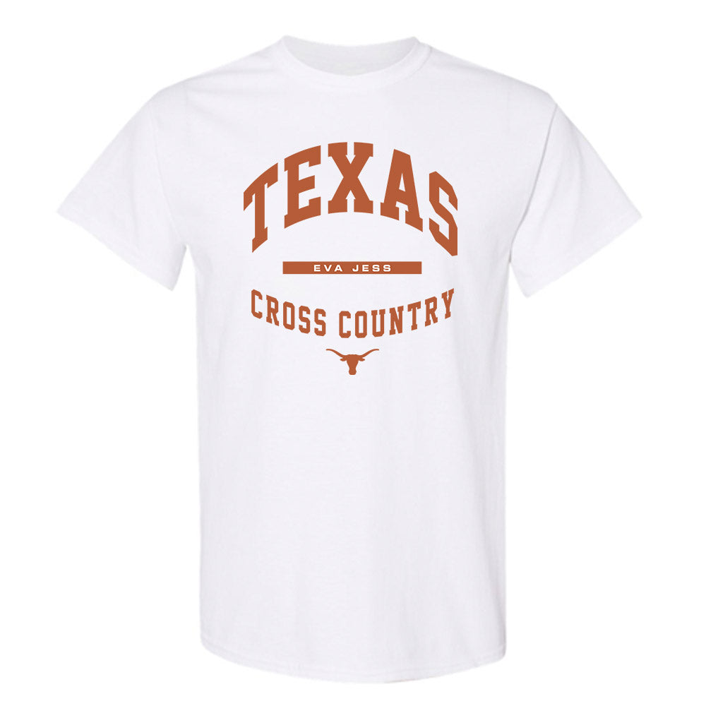 Texas - NCAA Women's Cross Country : Eva Jess - Classic Fashion Shersey T-Shirt-0