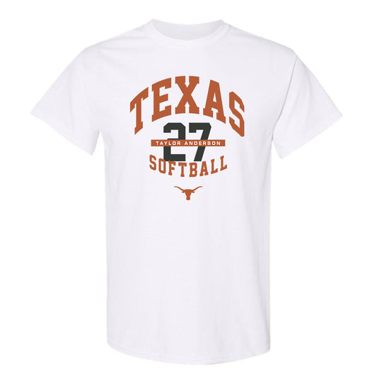 Texas - NCAA Softball : Taylor Anderson - Classic Fashion Shersey T-Shirt-0